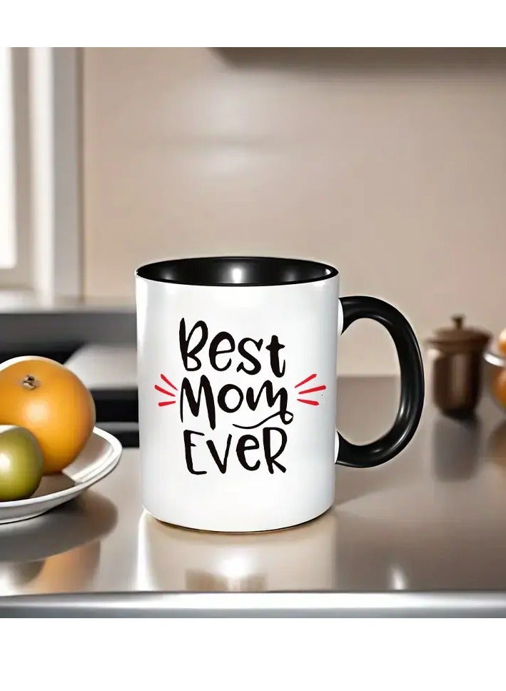 راين أفضل هدايا مبتكرة للأم على الإطلاق - كوب قهوة لطيف - كوب مزدوج الجوانب - فكرة هدية عيد ميلاد مبتكرة للآباء - عمل رائع يا أمي لقد أصبحت رائعة - هدايا للأم من الابن والابنة - 11 أونصة - Image 3