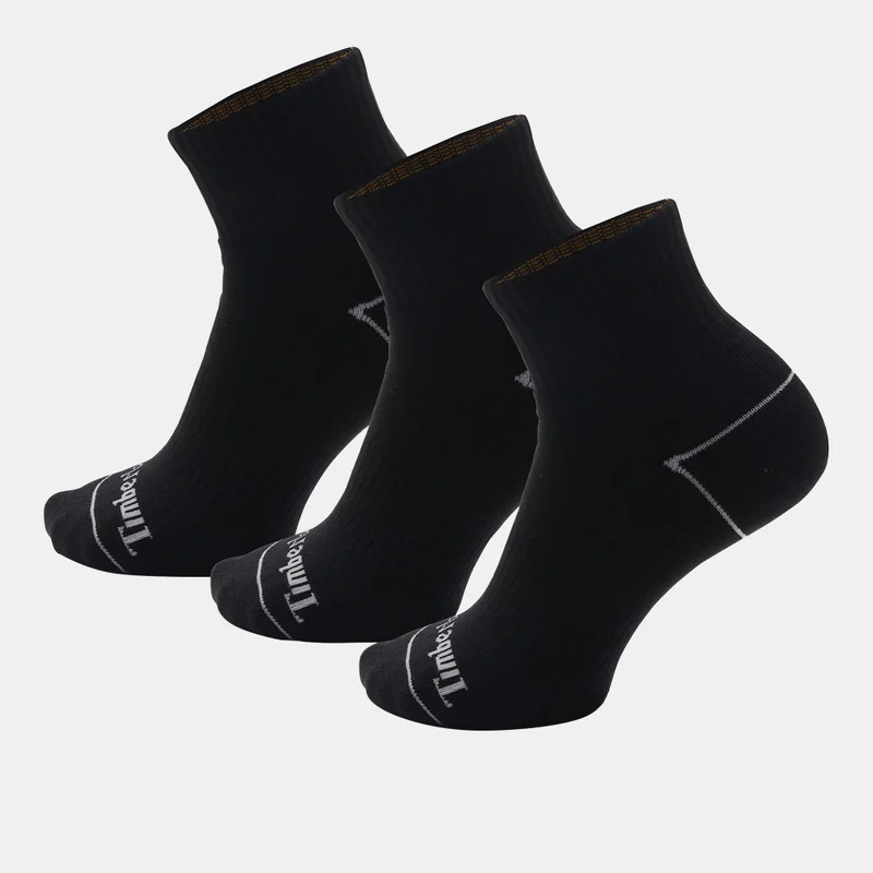 Timberland Bowden Quarter Socks (3 Pairs)