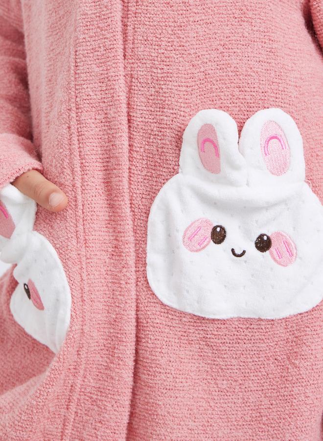 ستايلي روب بتفاصيل أذن أرنب - Image 3