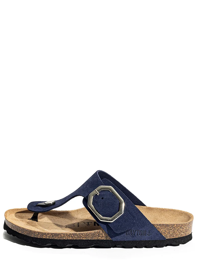 BAYTON  Mercure Leather Flat Sandals for Women | Best Price UAE