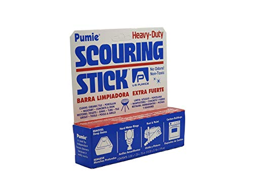 Pumie PUMIE Scouring Stick Heavy Duty HDW by US Pumice Remove Toilet Stains Hard Water Rings Rust and Paint Carbon Buildups 1 Pack 