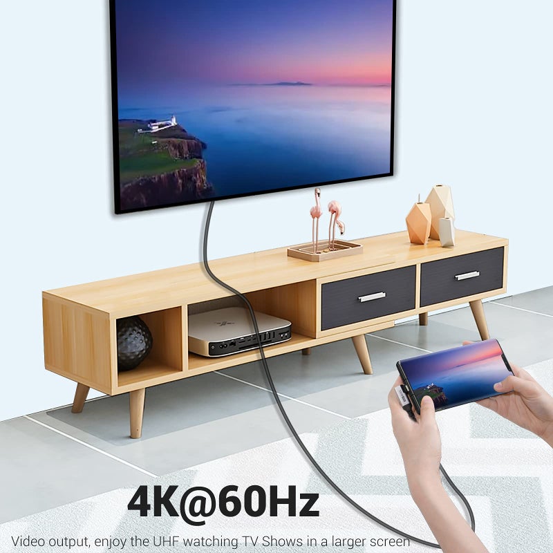 SUMPK USB C to USB C Cable 100W,[2-Pack 6.6ft Right Angle] USB 3.1 Fast Charging Cord 90 Degree 20V/5A Type C PD Cable Compatible for iPhone 15/15 Plus/15 Pro/15 Pro Max/MacBook Pro 2022 - Image 5
