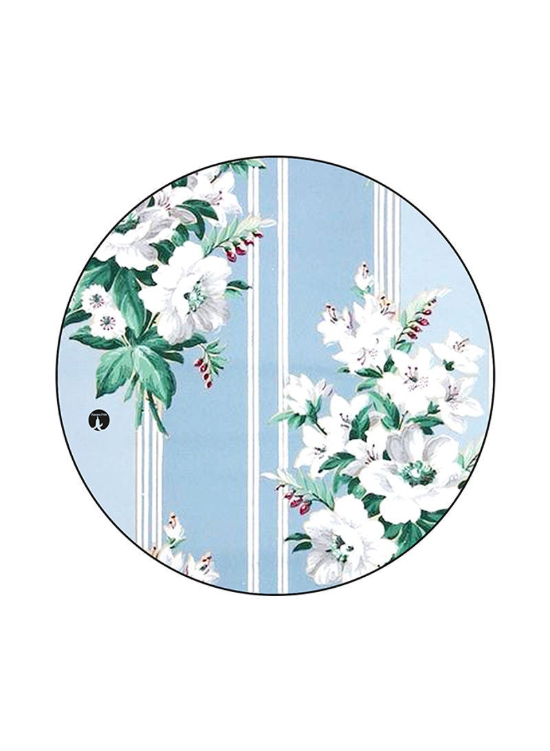 RKN The Flowers Printed Mouse Pad Blue