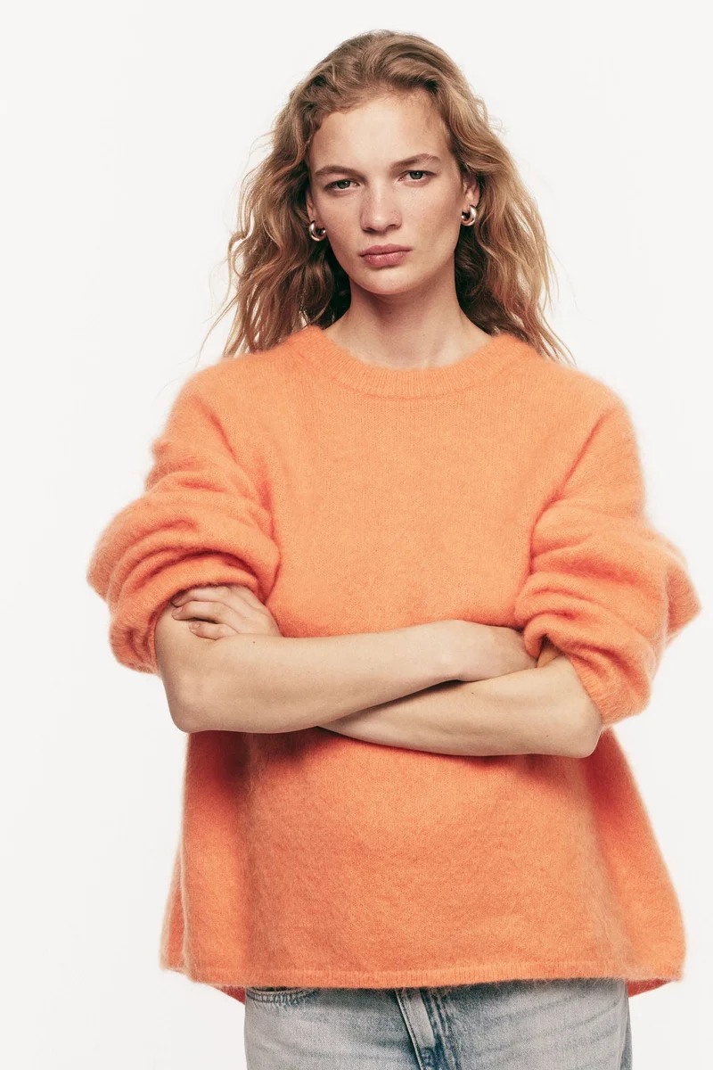 H&M Oversized mohair-blend jumper