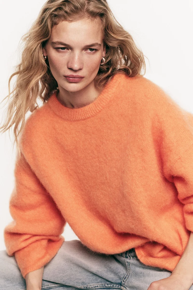 H&M Oversized mohair-blend jumper