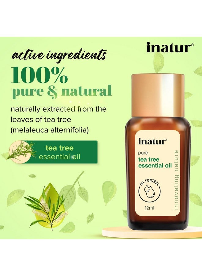 إناتور زيت شجرة الشاي العطري من إيناتور - نقي 100%، طبيعي، وخالي من المواد المضافة | 12 مل - Image 2