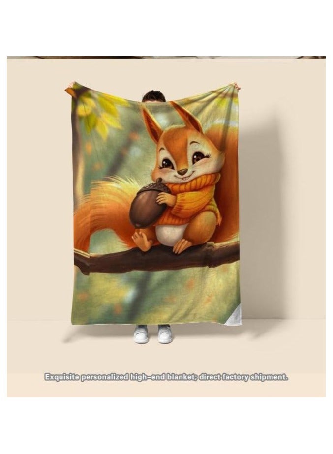 general Children's or student cartoon flannel thin blanket (warm and comfortable, suitable for sleep, games) 100cm*150cm - 620 - Image 4