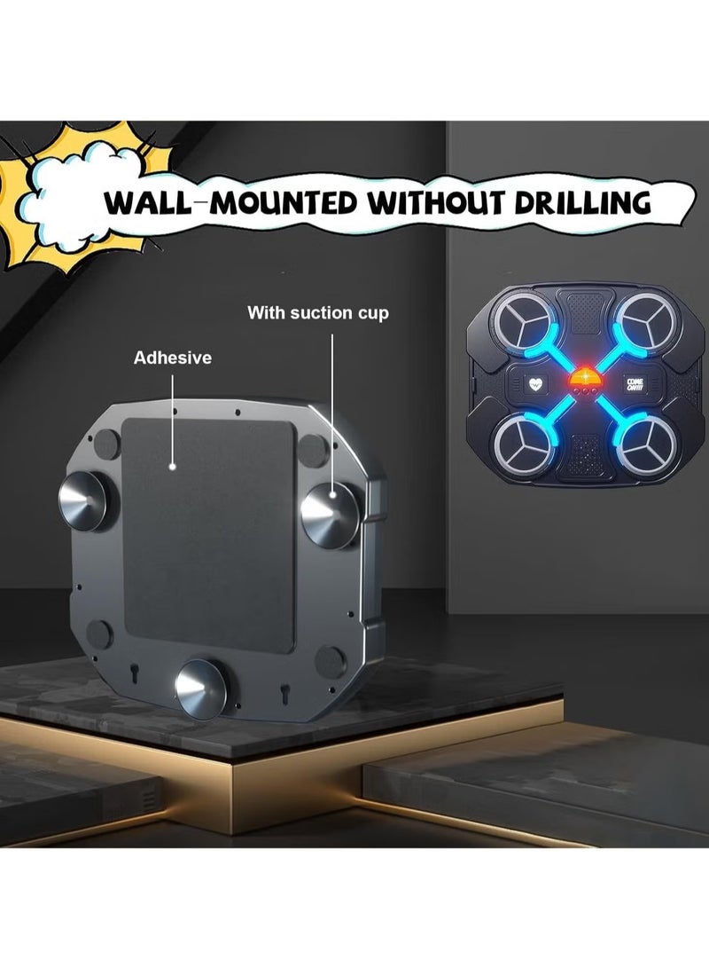 JAJEEK Music Boxing Machine for Kids – Smart Bluetooth Boxing Machine with Boxing Gloves, Wall-Mounted Punching Equipment, Fun Workout Boxing Target Machine for Boys & Girls, Interactive Sports Toy - Image 3