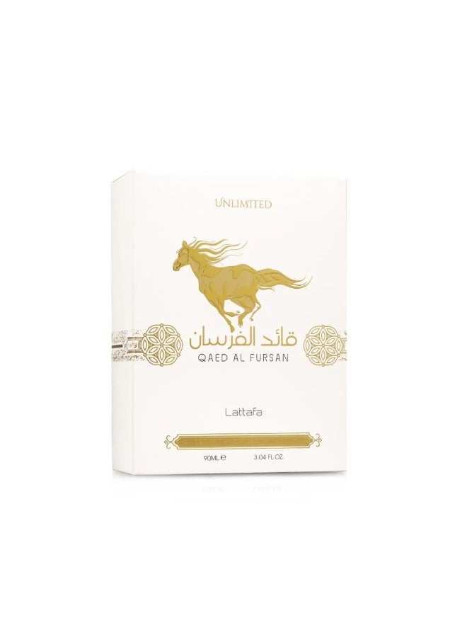 Lattafa Qaid Al Fursan perfume by Lattafa 90ml - Image 3