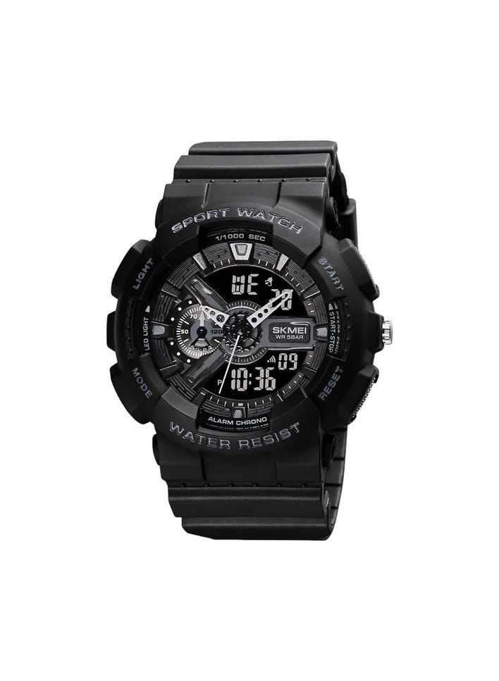 SKMEI 1688 Multi-function Analog Digital sports watch alarm and stop watch full calendar - Image 1