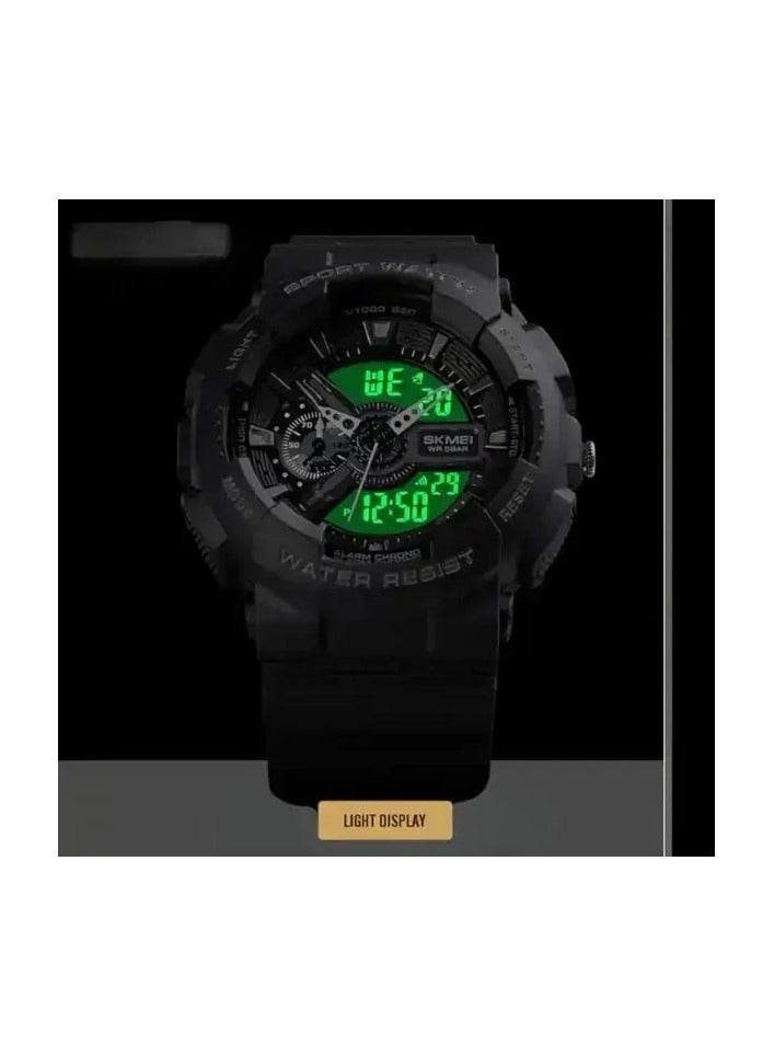 SKMEI 1688 Multi-function Analog Digital sports watch alarm and stop watch full calendar - Image 3