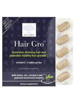 New Nordic New Nordic, Hair Gro™, 60 Tablets  - Image 1
