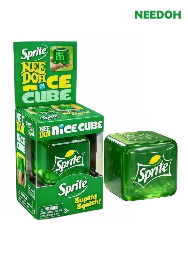 NeeDoh Nice Cube -Sensory Squeeze Toy with Super Solid Squish - 2.25" Cube - Image 1