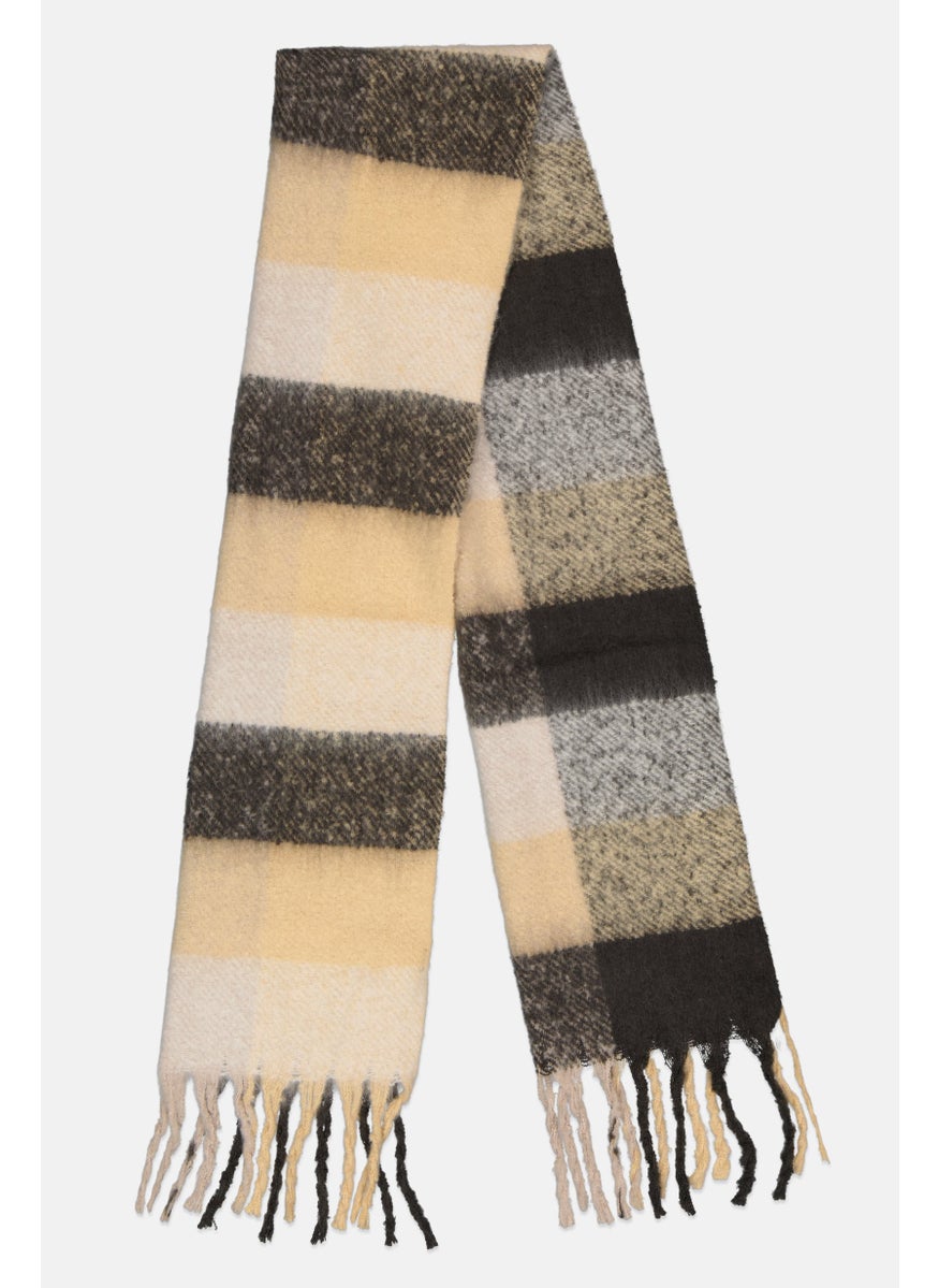 London Fog Women Textured Scarf 190 x 74 cm, Multicolor  - Image 1
