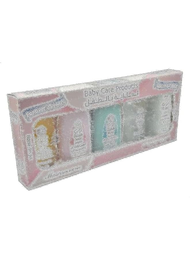 Nunu Gift Set Baby Care Products 200Ml Set Of 5 