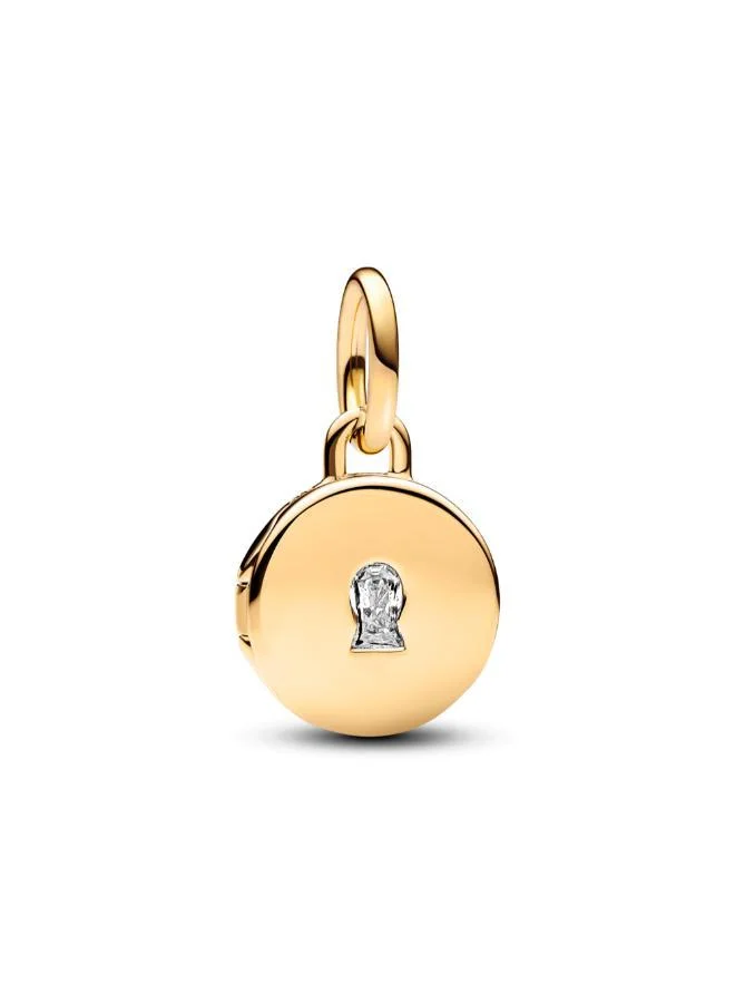 باندورا Openable & Engravable Love Locket Dangle Charm