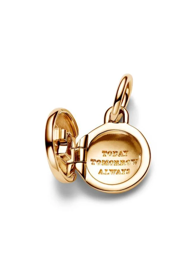 PANDORA Openable & Engravable Love Locket Dangle Charm