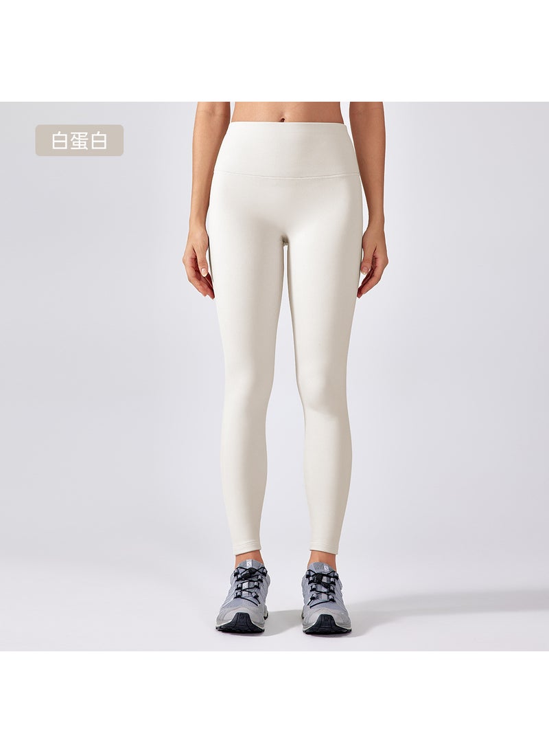 Generic - Winter Velvet Yoga Pants High Waist Tight Black - Image 1