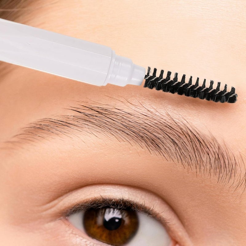 HAKIDZEL Dual-ended Eyebrow Comb and Lash Separator Brush, Fine Tooth Stainless Steel Brow and Eyelash Grooming Tool for Women, Portable Makeup Accessory for Lash Extensions and Brow - Image 5
