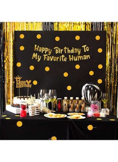 Happy Birthday To My Favorite Human - Funny Birthday Gold Glitter Banner - Birthday Party Supplies, Ideas, Gifts And Decorations - pzsku/ZF916392454E78AC6E51BZ/45/_/1732777797/24570c03-15ab-438a-a9d7-c55debdc1561