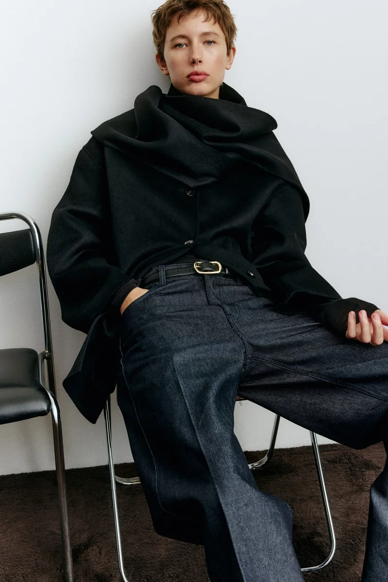 H&M Handmade wool-blend coat