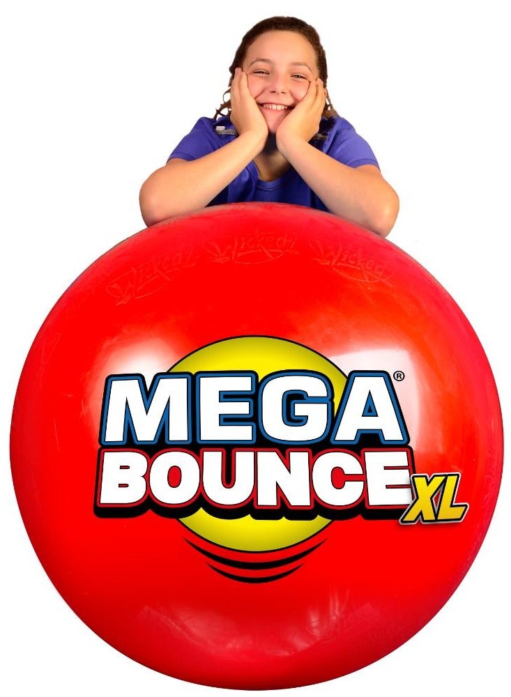 Wicked Mega Bounce XL 251cm, Assorted 1 Piece (Color May Vary) | Inflatable Ball | Includes Handy Foot Pump | Bouncing Ball for Beach, Park and Playground - Image 4