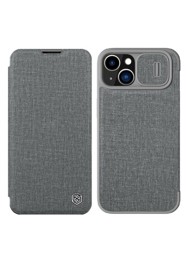 Nillkin Case For iPhone 14 Plus QIN Series Pro Leather Phone Case - Image 1