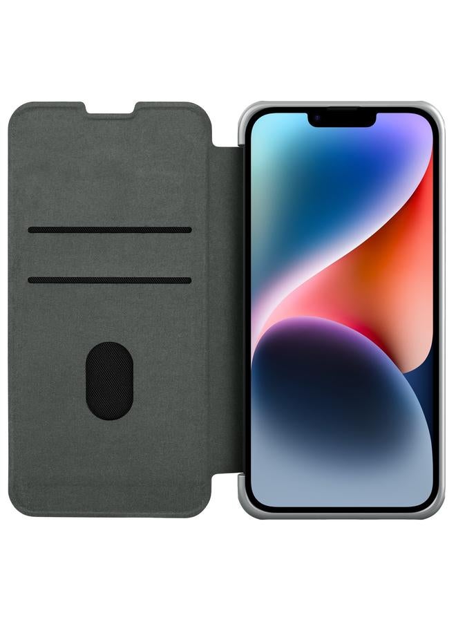 Nillkin Case For iPhone 14 Plus QIN Series Pro Leather Phone Case - Image 4