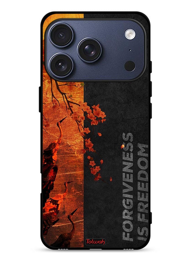 Tolwak Apple iPhone 17 Pro Protective Case Cover Forgiveness Is Freedom - Image 1