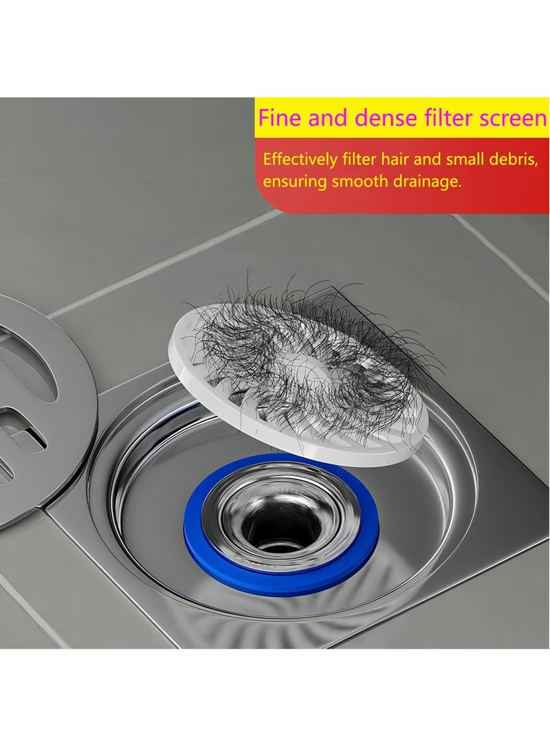 Oasisgalore 304 SS Odor-Proof Floor Drain Core with Anti-Odor Cover & Backflow Preventer, 32mm, for Kitchen/Bath.  - Image 4