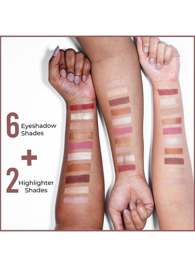 Insight Cosmetics Eyeshadow Palette|Matte|Shimmer|Beginner Friendly & Long Lasting Eye Shadow Palette|Long Wearing And Easily Blendable Eye Makeup Palette (Mk07-A) - Image 4