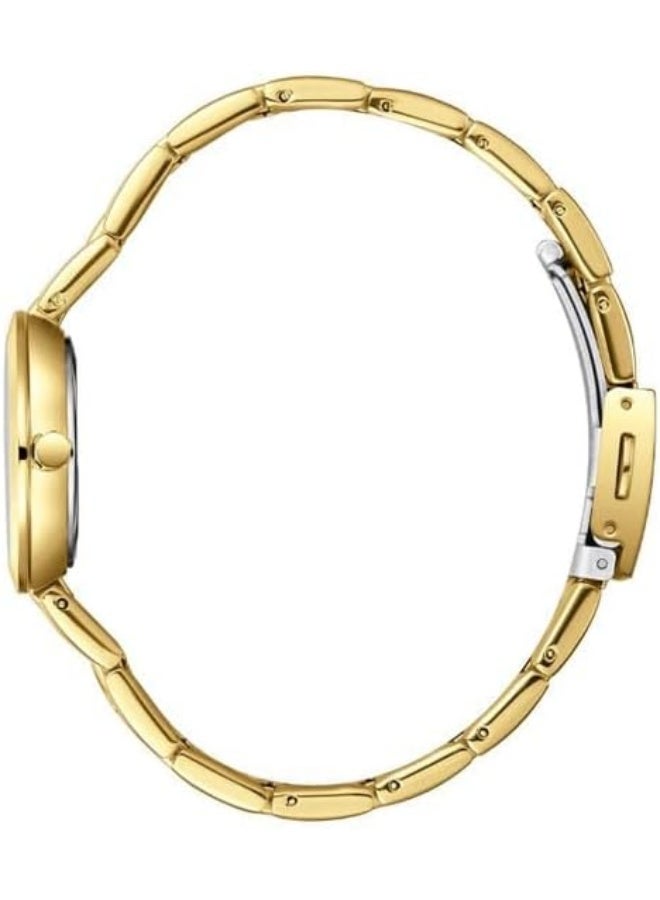 Lee Cooper Lee Cooper Women's VJ21C1 Movement Watch, Analog Display and Metal Strap - LC08032.120, White - Image 4