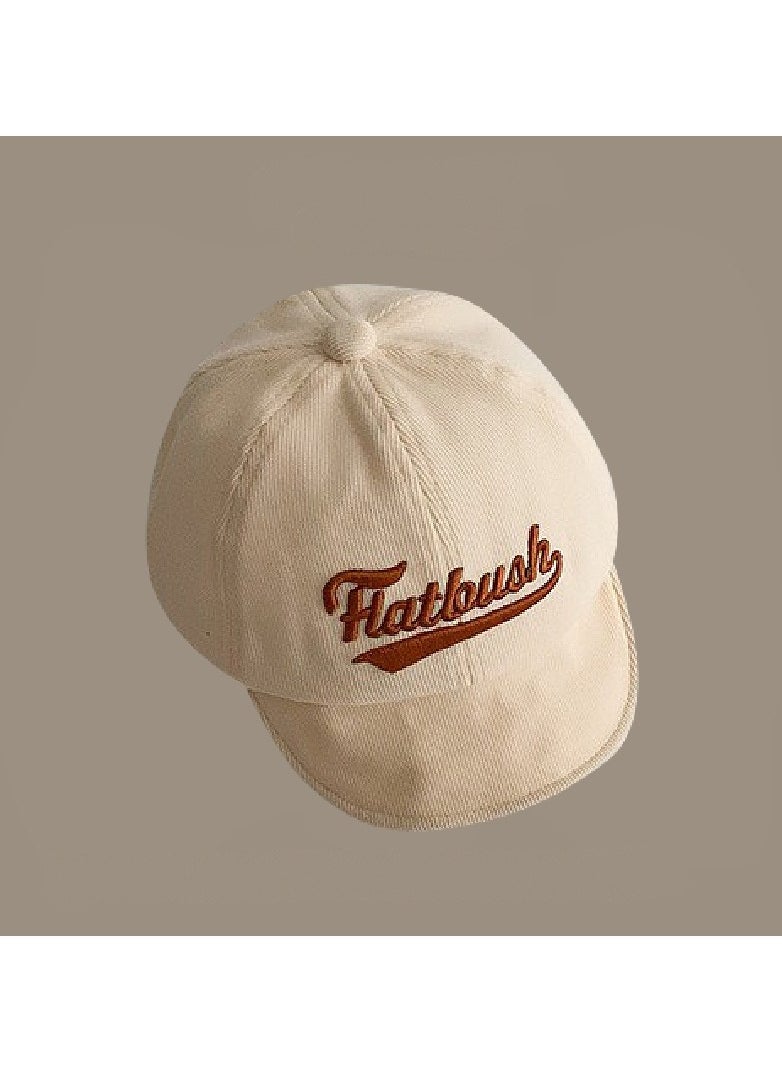 KUYING Beige Series Duckbill Cap Children's Cute Hat 