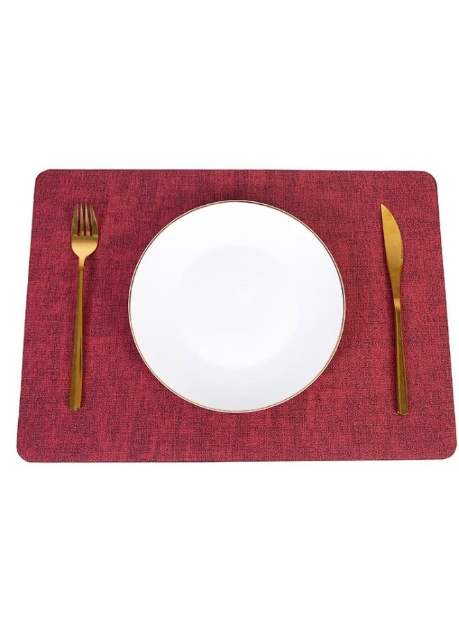 بيوينتي وسادة جلدية بسيطة الطراز مقاومة للماء وعازلة للحرارة