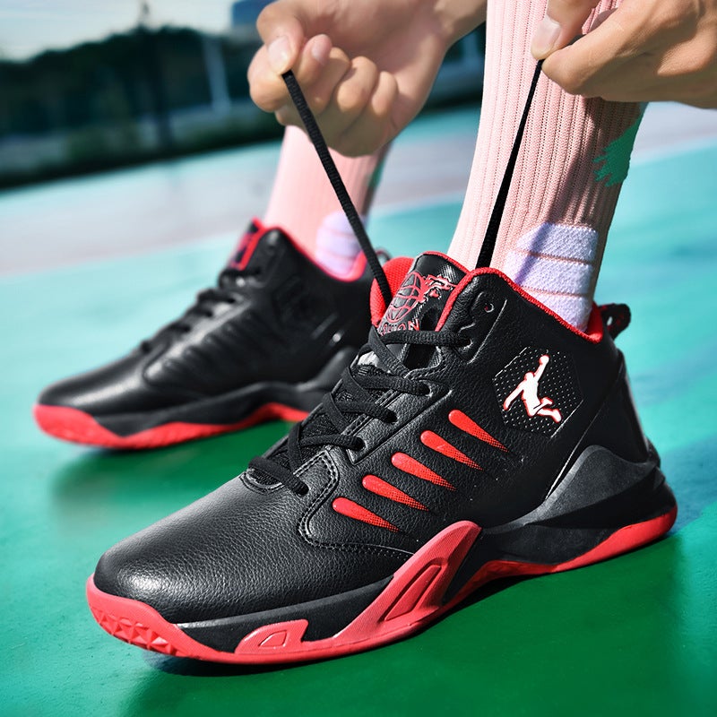 Men's Breathable Mesh Basketball Shoes with Air Cushion Sole - Image 5