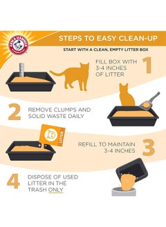 Arm & Hammer Double Duty Advance Dual Odor Control Cat Clumping Litter - Scented 6.35 kg  - Image 3