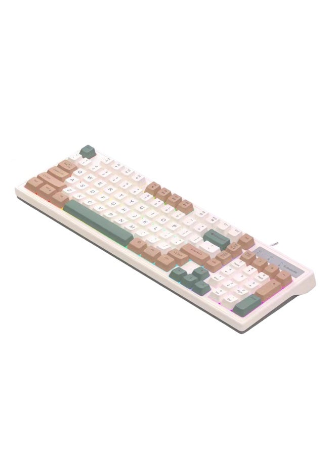 KUYING New Retro Mechanical Tactile Keyboard  - Image 1