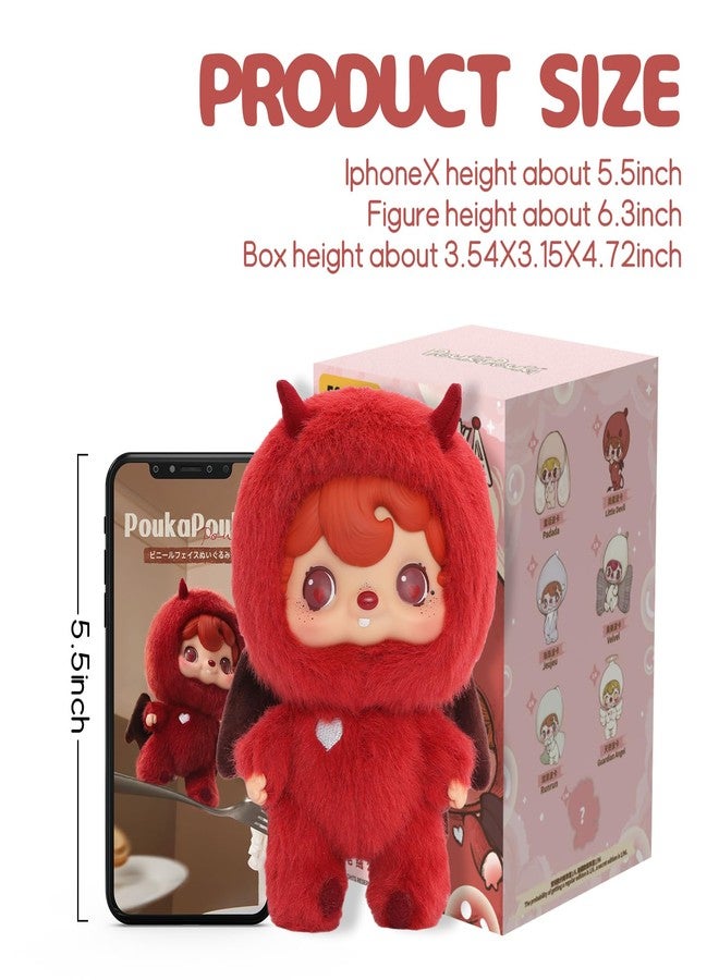 52TOYS POUKAPOUKA Mood Bubbles Vinyl Plush Toy with Soft and Adorable Design, Perfect for Cuddling, Display, and Unique Posing, Ideal Gift for Birthday Party - Image 3