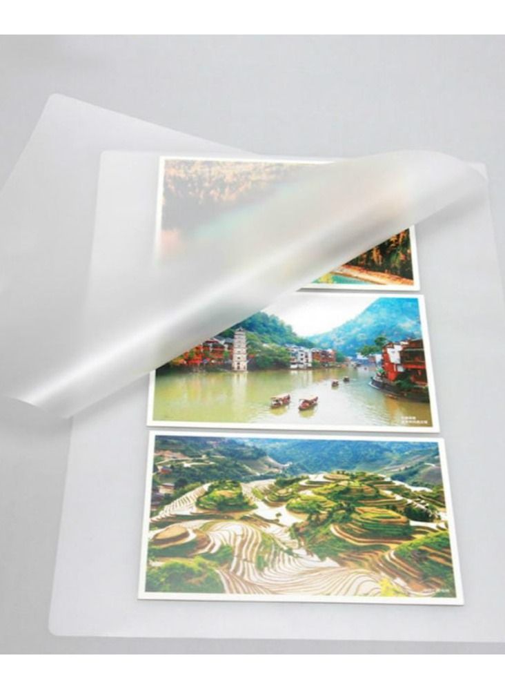 Generic 50-Piece  A4 Laminating Pouch Film Clear  - Image 2