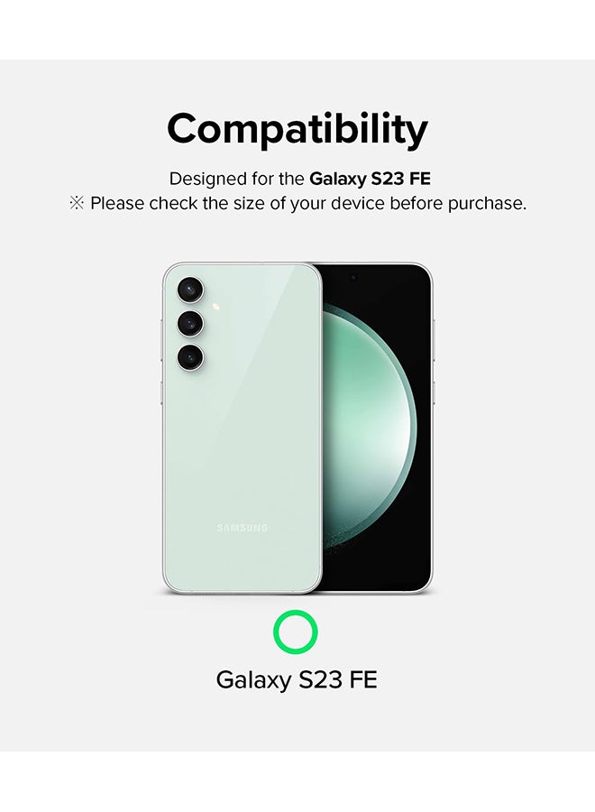 Ringke Full Cover Tempered Glass Screen Protector Compatible With Samsung S23FE, Premium 9H Hardness Protective Film With Installation Kit- 2 Pack Clear - Image 2