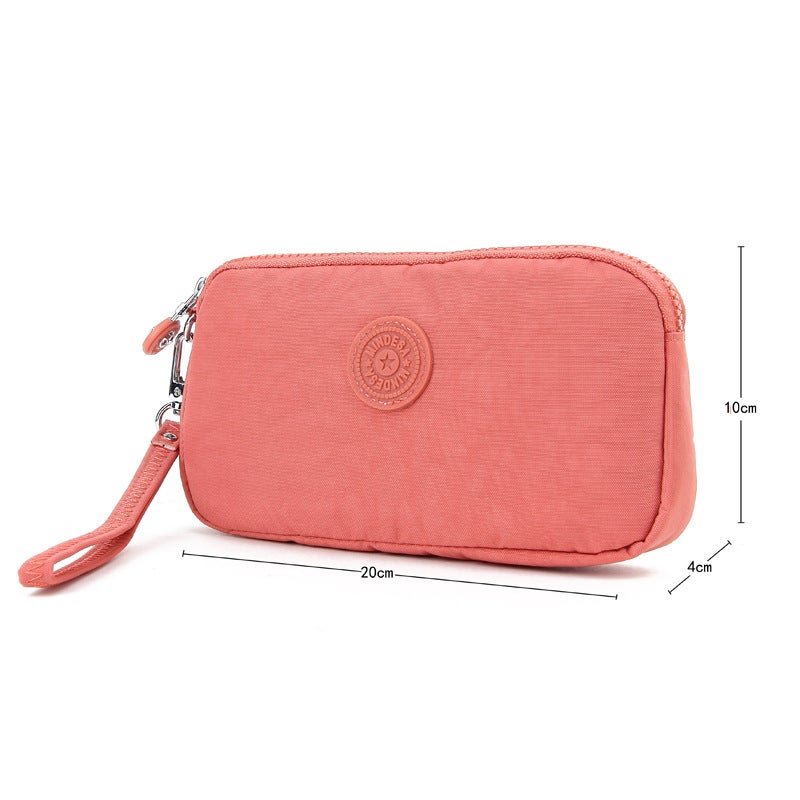 New Clutch Bag Women'S Nylon Cloth Water-Repellent Simple Lightweight Capacity Large Long Women'S Wallet Bag Passport Coin Purse - Image 5