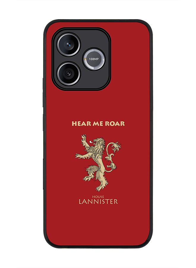 Stylizedd For Honor 600 Lite / 500 Smart / Honor X80i Case,Slim fit Camera Protection, Shockproof Thin Phone cover  - GOT House Lannister - Image 1