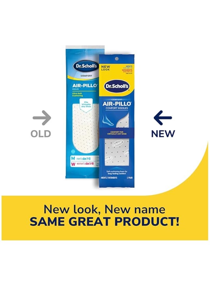 Dr. Scholl's Air-Pillo Insoles Ultra-Soft Cushioning And Lasting Comfort With Two Layers Of Foam That Fit In Any Shoe One Pair - Image 2