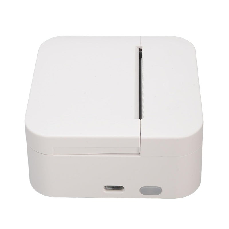 طابعة ملصقات محمولة صغيرة حرارية بدون حبر قابلة لإعادة الشحن عبر USB لصنع ملصقات الصور والملاحظات - Image 4