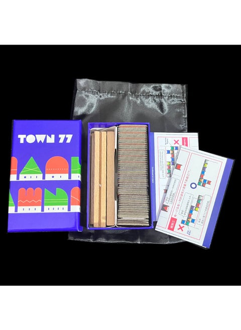 77 Small Town Oink Games Small Box Series Cown77 Multiplayer Party Game Children's Parent-child Board Game Version Sudoku-Specifications:[oink Series] TOWN77 77 Town