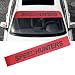 LANZMYAN Front Windshield Decal Vinyl Front Shade Sun Visor Strip Sport Racing Decoration StickerRed BackgroundSpeedhunters - Image 2