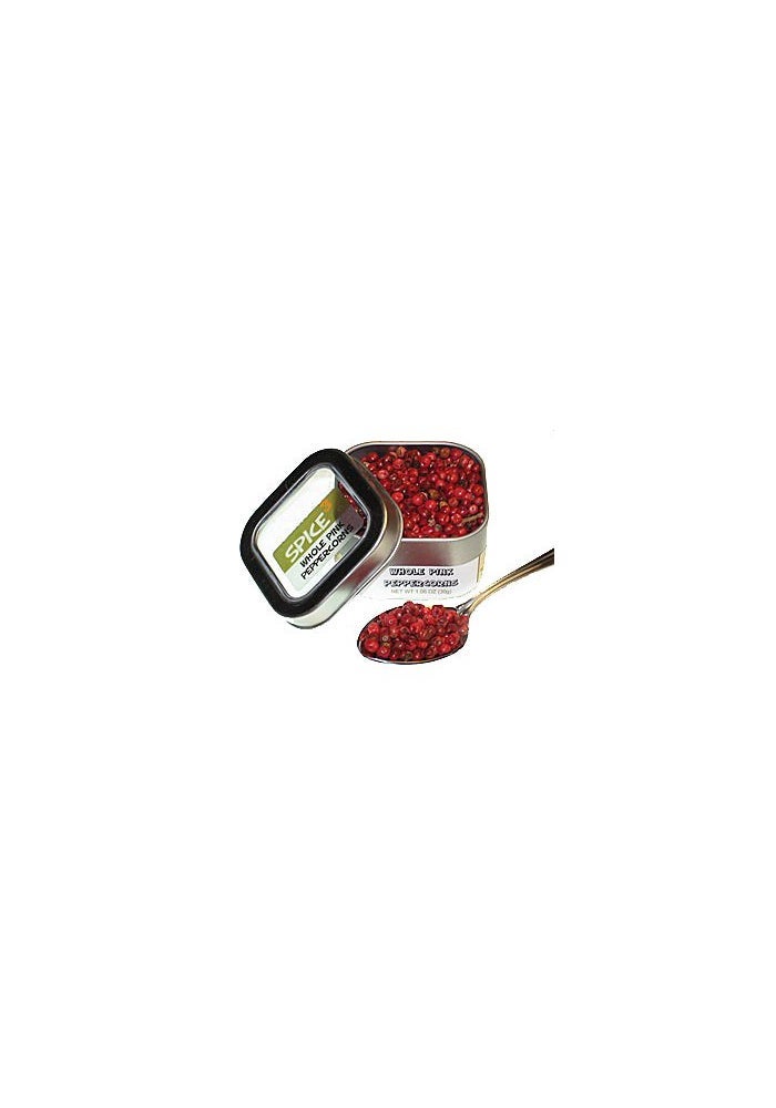 SpiceCubed Whole Pink Peppercorns Tin