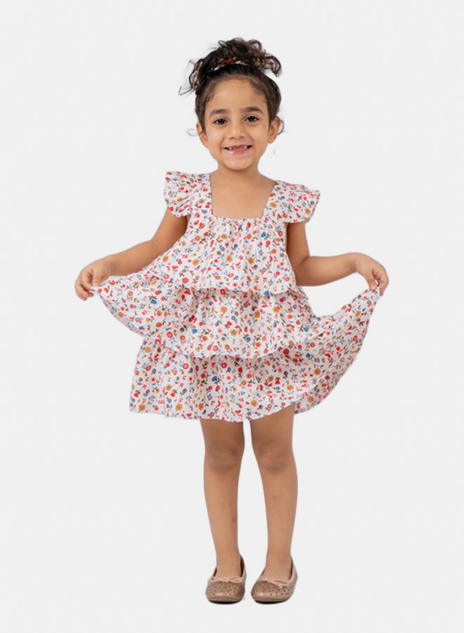 ناناز فستان كشكش فتاة - Image 2