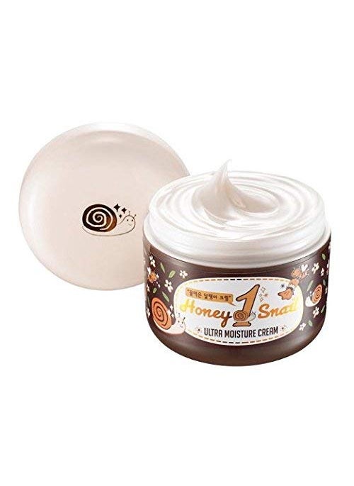 Nella - Nella Snail Cream Snail and Honey Extract Ultra Moisture AntiWrinkle Snail Extract 2000 mg Korean Beauty 100 ml - Image 1