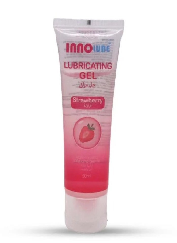 lubricating Gel Strawberry And Gel Water 50+50 ml